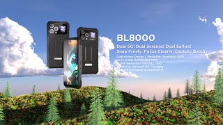 Blackview BL8000 Official Introduction  Dual 5G Dual Screens Dual Selfies [upl. by Aderf]