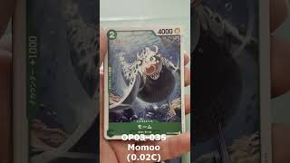 UNBOXING BOOSTER ONE PIECE OP03 PILLARS OF STRENGTH JAP  1 short tcg onepiece cards [upl. by Margherita]