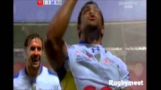 RUGBY Napolioni Nalaga TRY in 18 seconds [upl. by Anirtak]