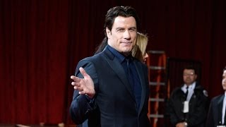 John Travolta Speaks Out about Idina Menzel Flub [upl. by Addia]