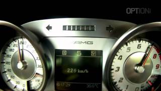 285 kmh en Mercedes SLS AMG Option Auto [upl. by Brand]