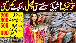 Cheapest wholesale Fish Market in Pakistan  sasti machli market ​⁠Hirakaysath [upl. by Pierpont142]