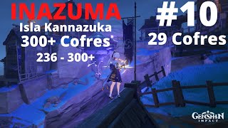 Genshin impact Todos los cofres de Inazuma 10 Isla Kannazuka Parte 2 236  540 [upl. by Yllut]