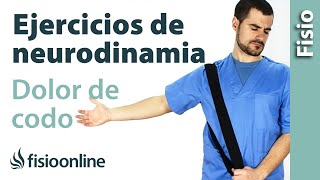 Ejercicios neurodinámicos para el dolor de codo [upl. by Teahan]