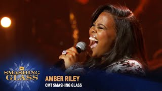 Amber Riley Performs quotRESPECTquot by Aretha Franklin  CMT Smashing Glass [upl. by Gredel826]