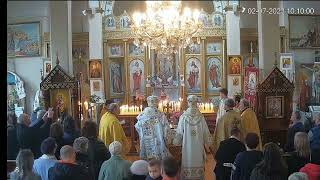 Ukrainin Autocephalous Orthodox Church Essendon Service [upl. by Hazard68]