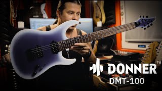 Donner DMT100 Electric Guitar Review [upl. by Myra313]