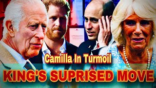 King Charles Fury At Camilla As Her Rude Move To Harrys Issue Amid Williams Huge Plan [upl. by Hymen]