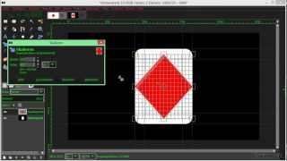 GIMP Spielkarten erstellen [upl. by Dlarej]