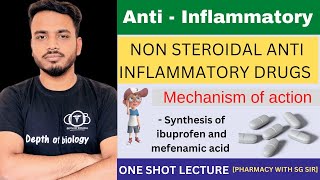 anti inflammatory  anti inflammatory drug pharmacology  nsaid  non steroidal anti inflammatory [upl. by Reseta]