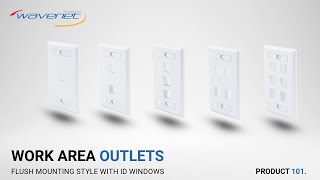 Wavenet Flush Mounting Style with ID Windows Faceplates  Product 101 [upl. by Annahsohs]