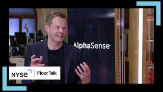 NYSE Floor Talk Jack Kokko Founder amp CEO AlphaSense [upl. by Iredale696]