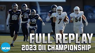 Harding vs Colorado School of Mines 2023 DII football championship  FULL REPLAY [upl. by Assirrem]