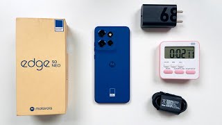 Motorola Edge 50 NEO Charging Test [upl. by Ahseela]