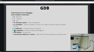 18 Debugging and analyzing code with GDB [upl. by Caressa]