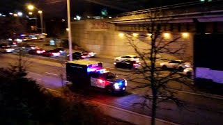 Toronto Police Emergency Task Force Responding [upl. by Noeruat]