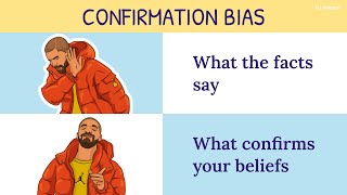 What is Confirmation Bias  Behavioral Finance  Investor Irrationality  Psychology of Investing [upl. by Nerol]