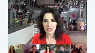 Making Pasta With Nigella Lawson  A Google Plus Hangout [upl. by Lennahs]