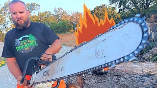 Stihl 500i Upgrade  Will a Bark Box Give it More Bite [upl. by Mayrim]