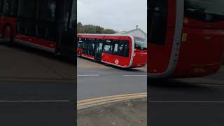 New Irizar Tram Bus for route 358 spotted outside Orpington Bus Garage IE4 LJ23FHV [upl. by Ronny]