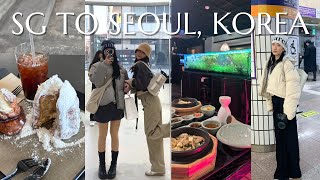 SG TO SEOUL KOREA a day in myeongdong shopping at hongdae amp hannamdong area cafes in seoul VLOG [upl. by Ydnir851]