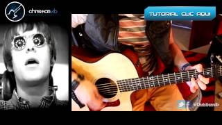 Wonderwall  OASIS  Cover Guitar Tutorial Guitarra Acustica Cover [upl. by Eiser900]