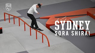 Sora Shirais first SLS Win  SLS Sydney 2024  Best Tricks [upl. by Rellek]