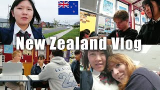 【留学Vlog】ニュージーランドに住む高校生の1日🇳🇿 授業風景や休み時間など学校生活の全てに密着！【ニュージーランド留学海外進学】 [upl. by Krantz181]