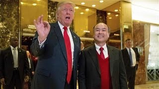 SoftBank CEO to Invest 50 Billion in US After Trump Meeting [upl. by Htebasile]