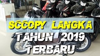 Scoopy 2019 Jarang Yang Punya Stylish Black Harga Terbaru  Oto Rider [upl. by Aneeuqahs]