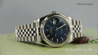 Rolex Oyster Perpetual Datejust 36mm 116234 kk Luxusuhr24 Ratenkauf ab 20 EuroMonat [upl. by Slorac]