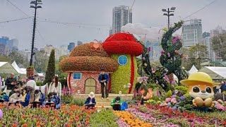 HONG KONG FLOWER SHOW 2024  PAMERAN BUNGA DI VICTORIA PARK [upl. by Kurtzman375]