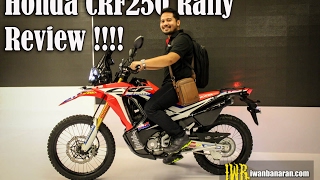 Honda CRF250 Rally review serta bedah desain Kereeenn [upl. by Ididn101]