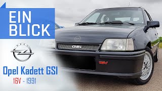 Opel Kadett GSI 16V 1991  Ein Musterbeispiel für sportliche Kompakte [upl. by Ahsilek808]