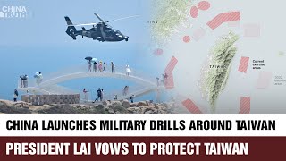 China Launches Military Drills Around Taiwan China Truths [upl. by Peria385]