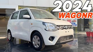 Maruti Suzuki Wagon r 2024 new model in india Wagon r vxi 2024 on road price features review [upl. by Anirdnajela328]