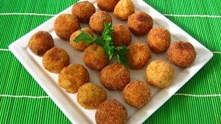 Polpette di patata e salmone  Soft Salmon and Potato Meatballs [upl. by Sidwel]