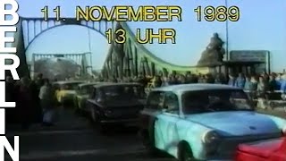 11 November 1989  Mauerfall in Berlin  zwei Tage später [upl. by Brest]