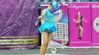 Majorettes JES TEAM Jeseník  baton solo  Liberec 2024  Majorette Championship MWF [upl. by Aivle]