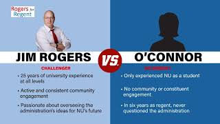 Rogers vs OConnor Its Not Even Close Vote Rogers for Regent [upl. by Kellina416]