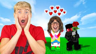 IS ELLEN MYSTERY NEIGHBOR DATING in MINECRAFT [upl. by Imekawulo]