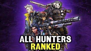 Ranking EVERY VAULT HUNTER In The Borderlands Series [upl. by Amaerd189]