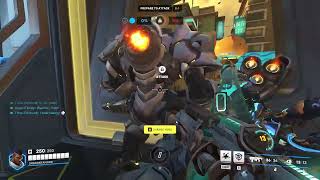 Overwatch2 Baptiste gameplay Lijiang Tower heal 12k no commentary [upl. by Amzaj]