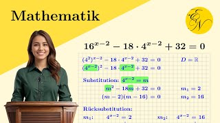 Exponentialgleichung mit Substitution lösen [upl. by Demetrius342]