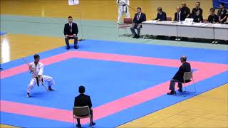 The 1st Okinawa Karate International Tournament Choun No Kon Kata by Renzo Italiano Gamba [upl. by Musetta666]