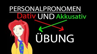 Akkusativ und Dativ Personalpronomen  Satzstellung  Position tauschen [upl. by Lizette]