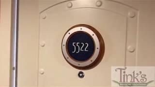 Disney Dream Stateroom 5522 Category 8A Stateroom nicknamed MiniSuite Two large portholes [upl. by Akerley149]