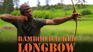 How to build a Bamboo backed Osage reflex deflex long bow [upl. by Epolenep]