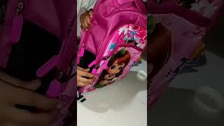 Review of school bags meesho kids bags Girls school bags [upl. by Enelie]