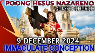 LIVE NUESTRO PADRE HESUS NAZARENO · Online Mass · 9 December 2024 · Rev Fr Danichi Hui [upl. by Archy688]